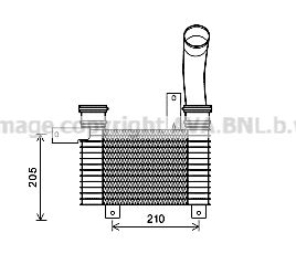 AVA QUALITY COOLING Starpdzesētājs DW4094